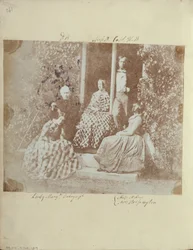 Group Portrait Including Sir David Brewster and Four Others